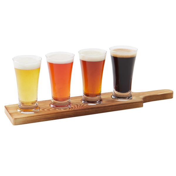 S&co Home Mateo Glass and Wood Tasting Set 1-Pack
