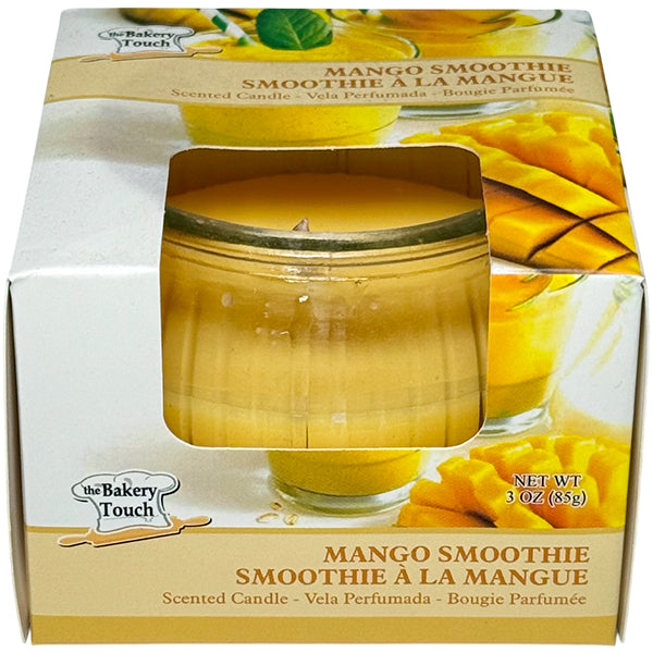 Bakery Shop Mango Smoothie Jar Candle 3 oz