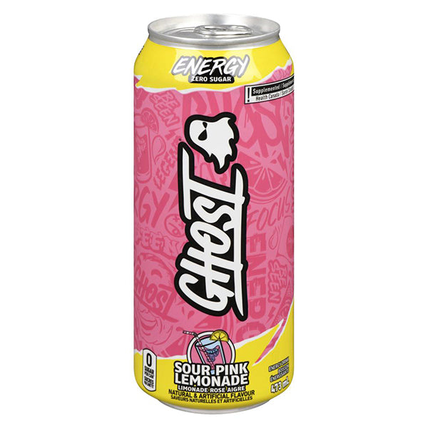 Ghost Energy Sour Pink Lemonade 473 mL
