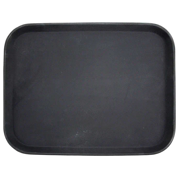 Winco Easy Hold Tray 18IN Rec Black