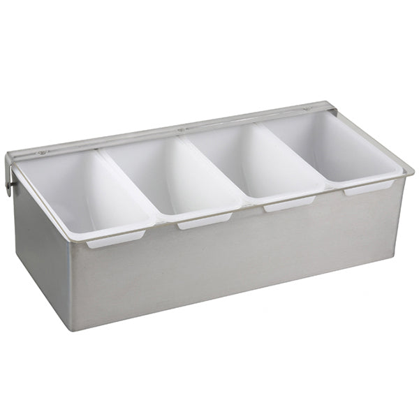 Winco 4 Comp Condiment Holder