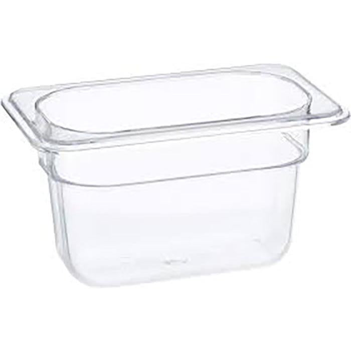 Winco 1/9 Size Plastic Pan 4in