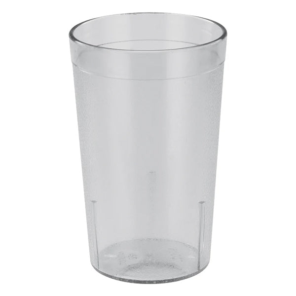 Winco 9 1/2 oz Clear Pebbled Tumblers 12-Pack