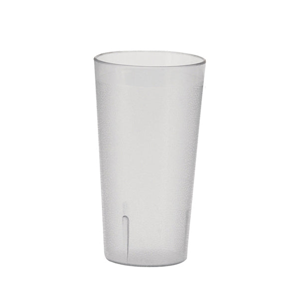 Winco Clear Pebbled Tumbler 12 oz 1DOZ