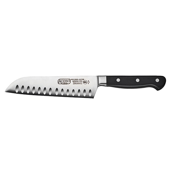 Winco German Steel Santoku Knife 7"