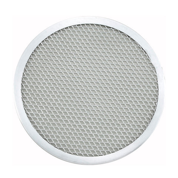 Winco Seamless Aluminum Pizza Screen 12IN