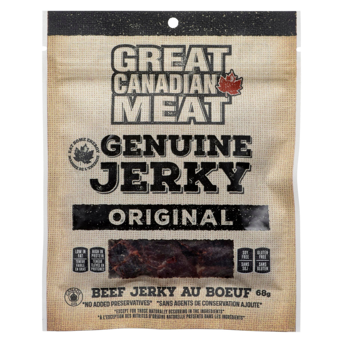 The Great Canadian Original Beef Jerky 68 g