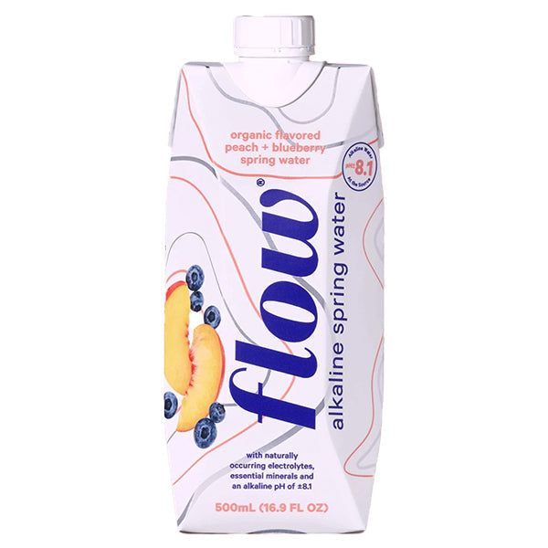 Flow Water Peach Blueberry 500 mL