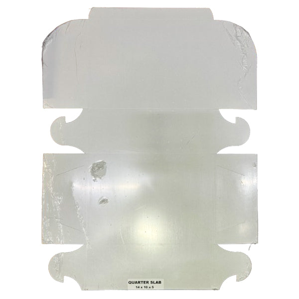 E.b. Box Cake Boxes 10x5 1/4 Slab 100 ct