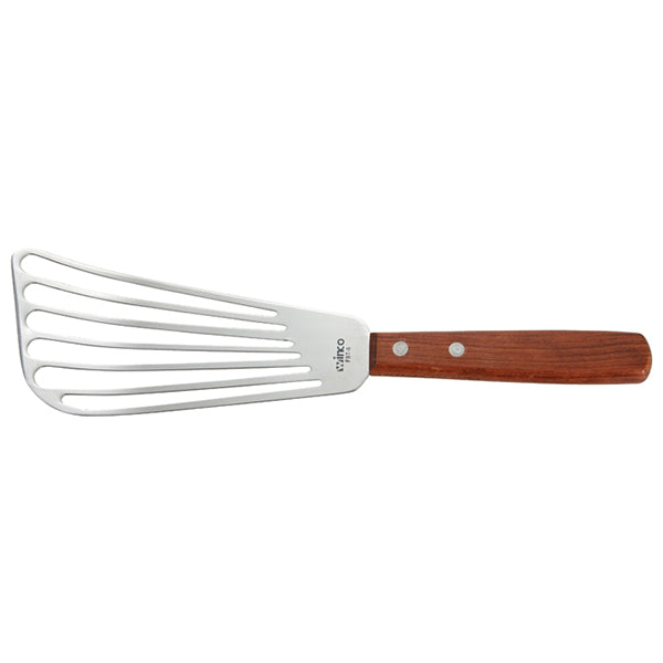 Winco Fish Spatula with Wood Handle