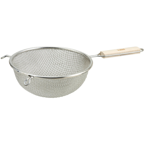Winco Fine Double Mesh Strainer 8in