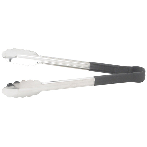 Winco Utility Tong 12in Black Handle
