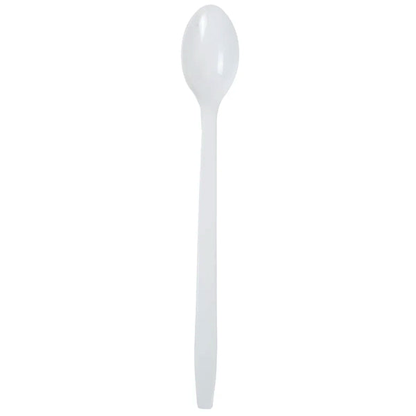 Amerchoice 8" Soda Spoon White 1000 ct