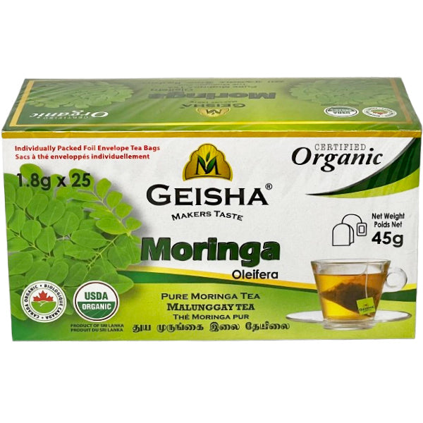 Geesha Moringa Tea 25-Pack