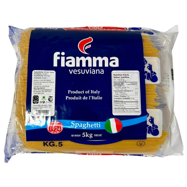 Fiamma Vesuviana Spaghetti Pasta 5 kg