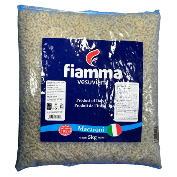 Fiamma Vesuviana Macaroni Pasta 5 kg