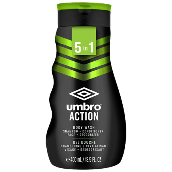 Umbro Action 5 in 1 Body Wash 400 mL