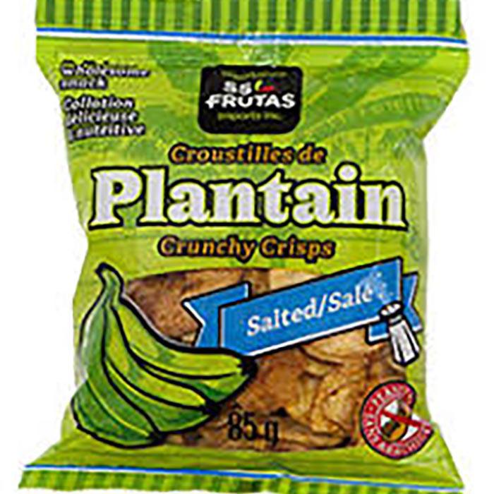 Ss Frutas Plantain Crisps Salted 85 g