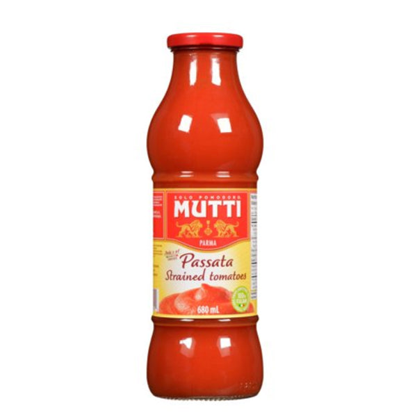 Mutti Tomato Puree Glass 680 mL