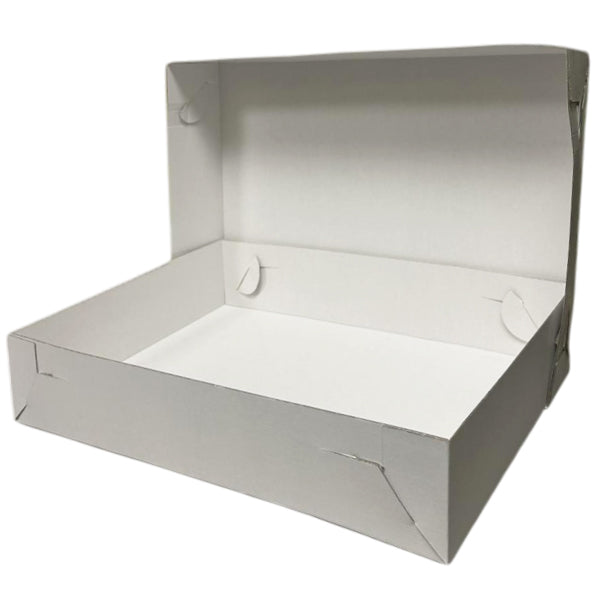 Q Innovative Full Slab Corrugated Desert Box 25.5x17.75x4 in 25 ct