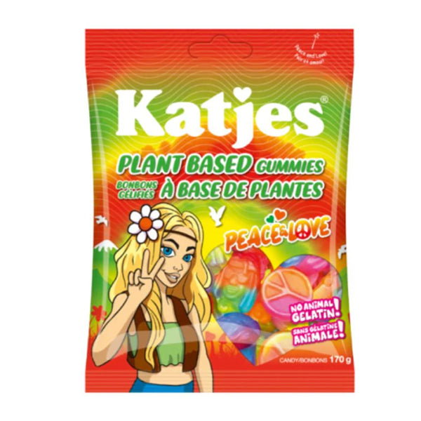 Katjes Plant Based Peace & Love Gummies 170 g