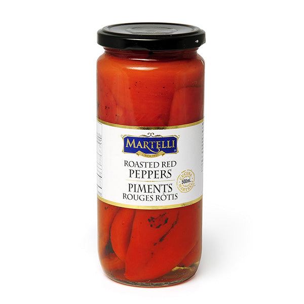 Martelli Roasted Red Peppers 500 mL