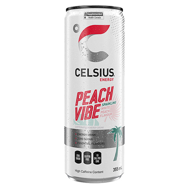 Celsius Peach 355 mL