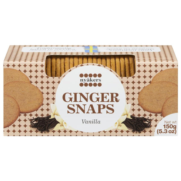 Nyakers Vanilla Ginger Snaps 150 g