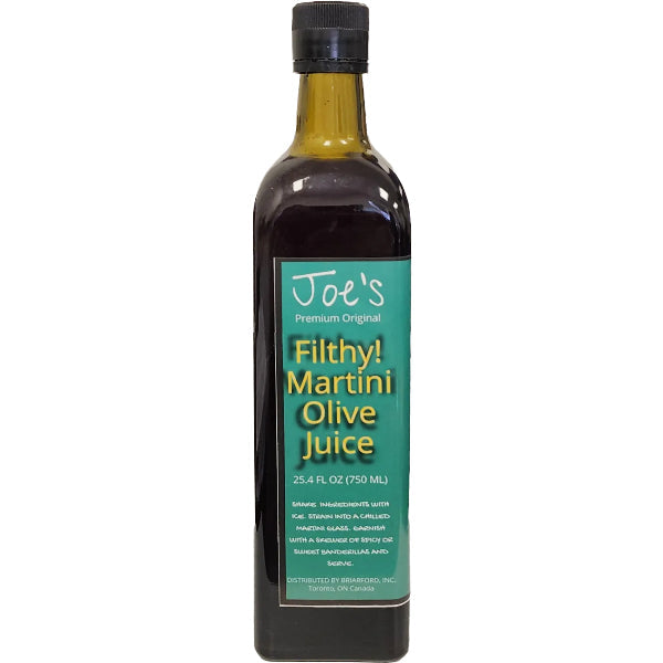 Joe's Filthy Martini Black Olive Juice 750 mL
