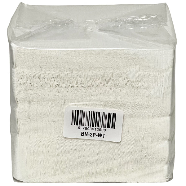 Maher 2PLY Beverage Napkin White 200 ct