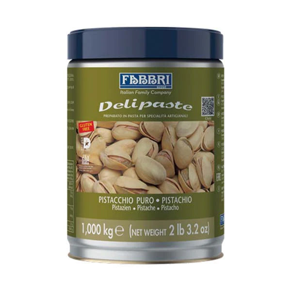 Fabbri 1905 Delipaste Pure Pistachio Tins 3x1 kg