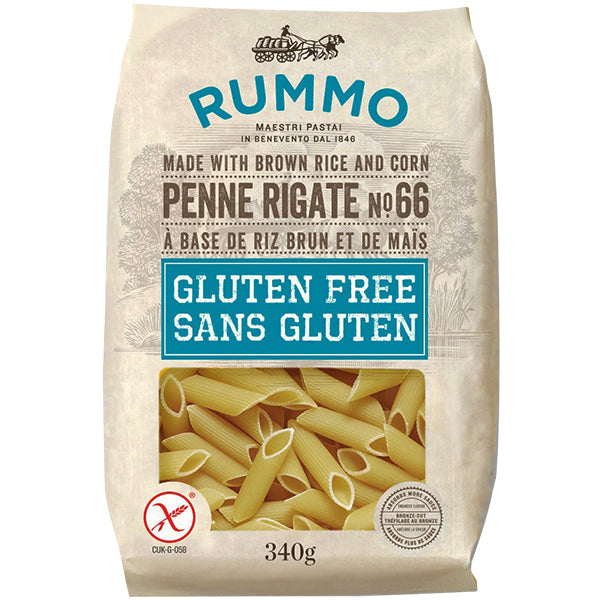 Rummo Gluten Free Penne Rigate #66 340 g