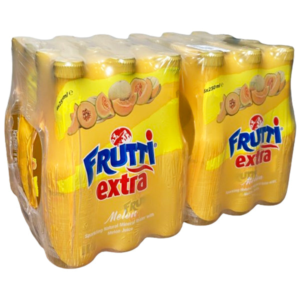 Uludag Frutti Extra Melon Flavored Sparkling Mineral Water 250 mL