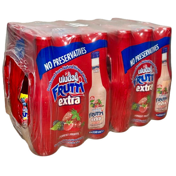 Uludag Frutti Extra Mix Flavored Sparkling Mineral Water 250 mL