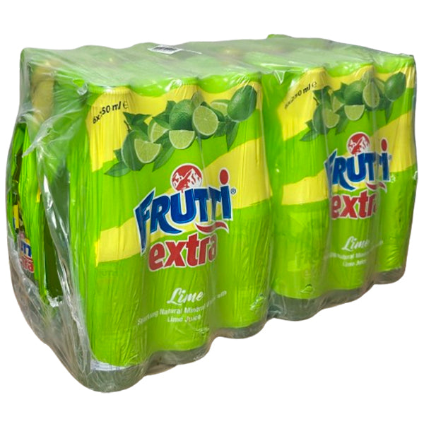 Uludag Frutti Extra Lime Flavored Sparkling Mineral Water 250 mL