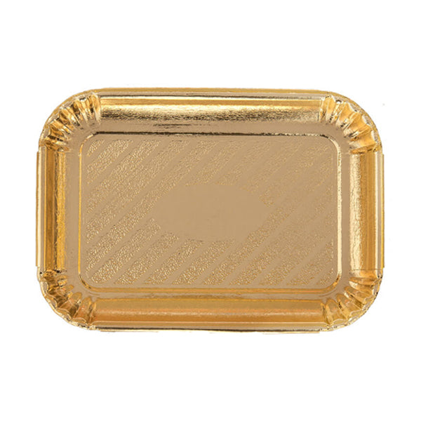 Novacart Gold Pastry Trays #4 11-3/16 10-Pack