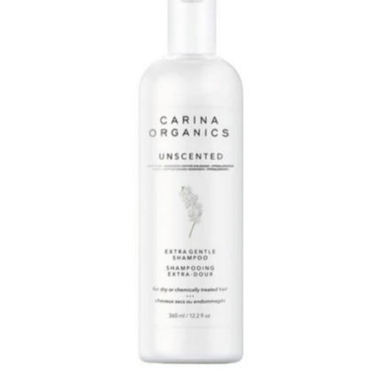 Carina Organics Unscented Extra Gentle Shampoo, 360 ml, White
