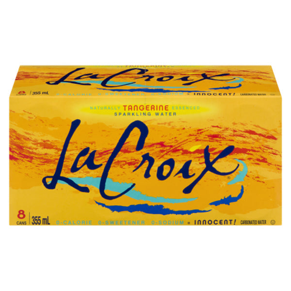 La Croix Tangerine Flavoured Water 3x8x355 mL