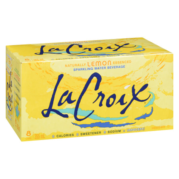 La Croix Lemon Flavoured Water 3x8x355 mL