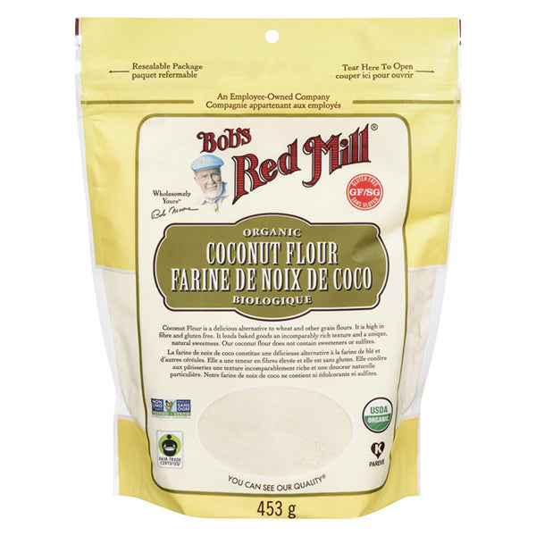 Bobs Red Mill Organic Coconut Flour 4x453 g