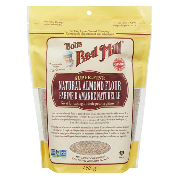 Bobs Red Mill Almond Natural Flour 4x453 g