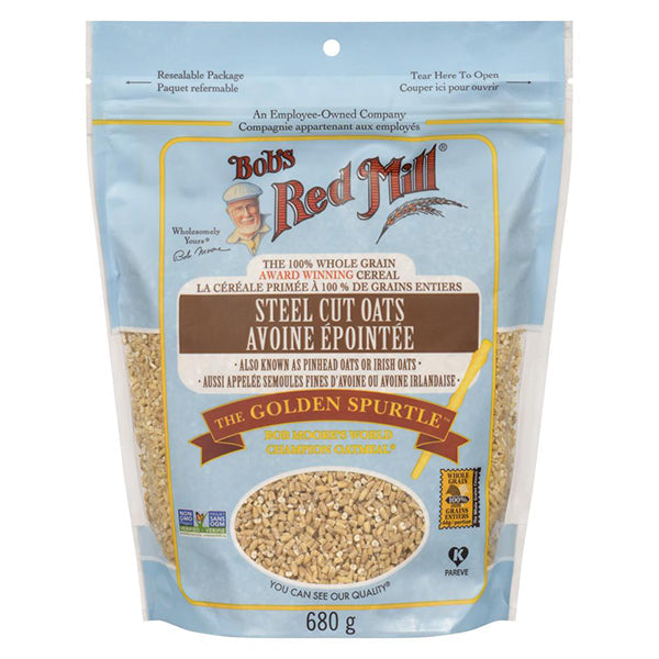 Bobs Red Mill Steel Cut Oats 4x680 g