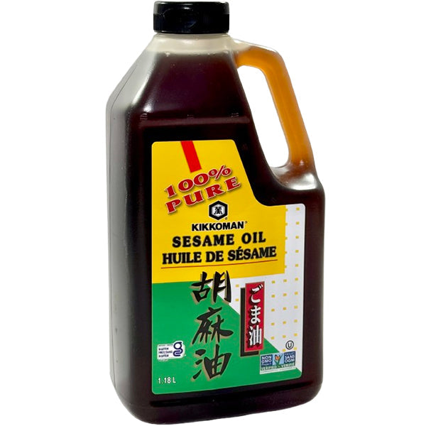Kikkoman Sesame Oil Non Gmo 4x1.18 L