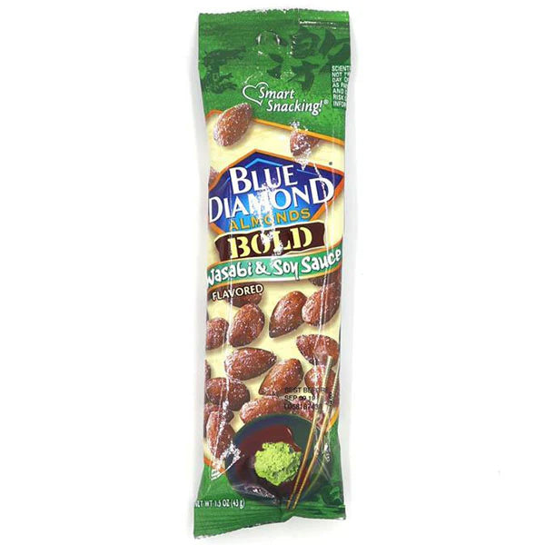 Blue Diamond Almonds Wasabi & Soy 12x43 g