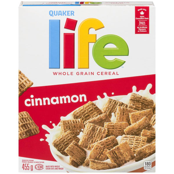 Quaker Life Cinnamon 455 g