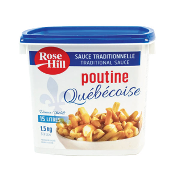 Rose Hill Quebecoise Poutine Sauce Mix 4x1.5 kg