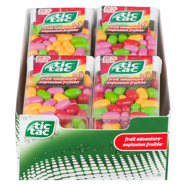Tic Tac Large Fruit Adventure 12x29 g