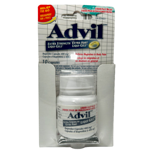 Advil Ex Str Liquid Gel 3x10 ct