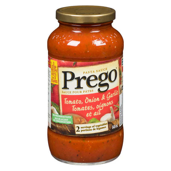Prego Tomato Onion Garlic 675 mL