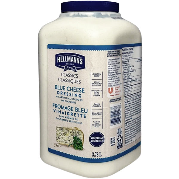 Hellmanns Blue Cheese Dressing 2x3.78 L